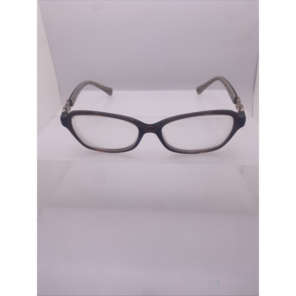 Coach Eyeglasses Women FRAMES ONLY HC 6017 Vanessa 52-15-135 Brown 415 - Picture 2 of 16